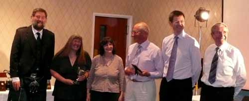 Karen & Team with Grosvenor Trophy