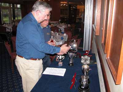 Preparations at the Reading Golf Club