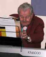 Bob providing live music in 2003 Bob providing live music in 2003
